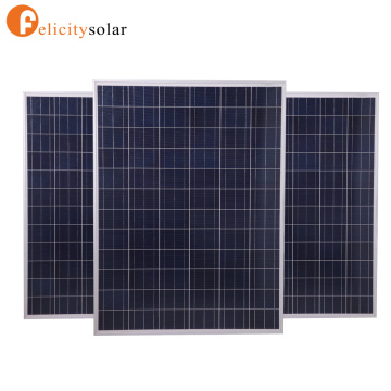 China billige polykristalline 100W PV -Modul Solarpanel